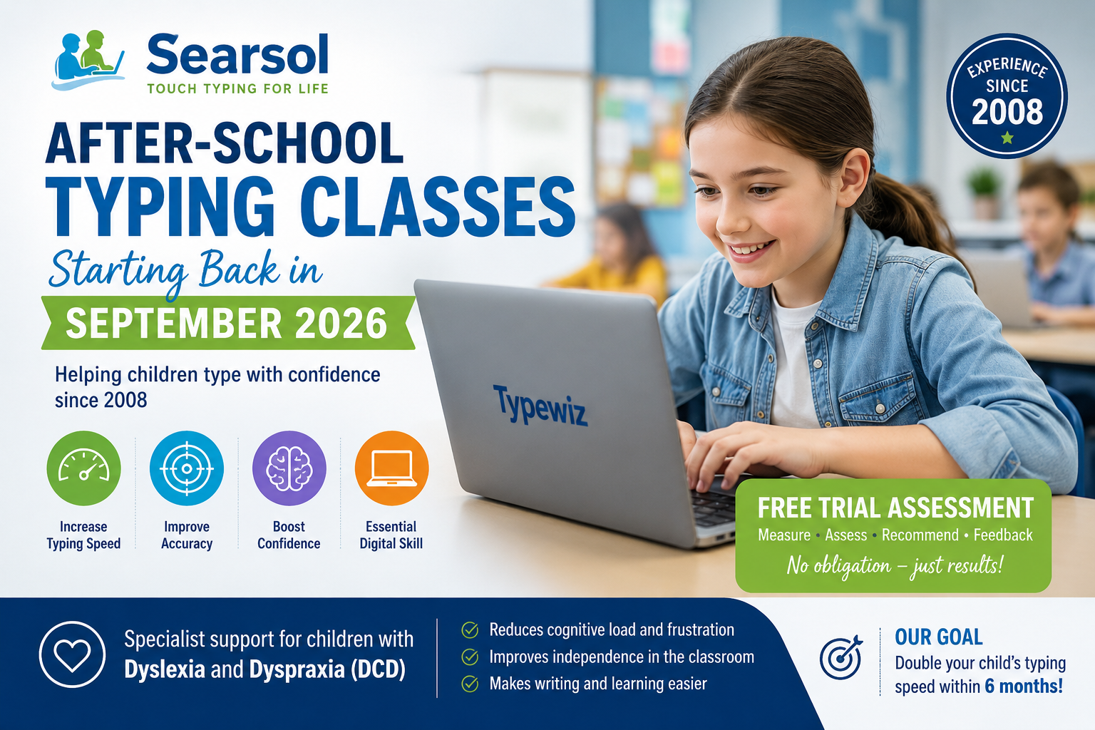 Searsol After-School Typing Classes Return This September 20261